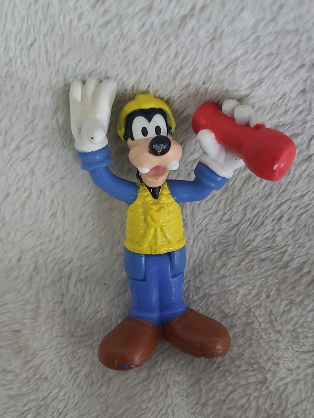 Disney Goofy Action Figure Yellow Blue Red Brown ♻️ 5/$10 ♻️